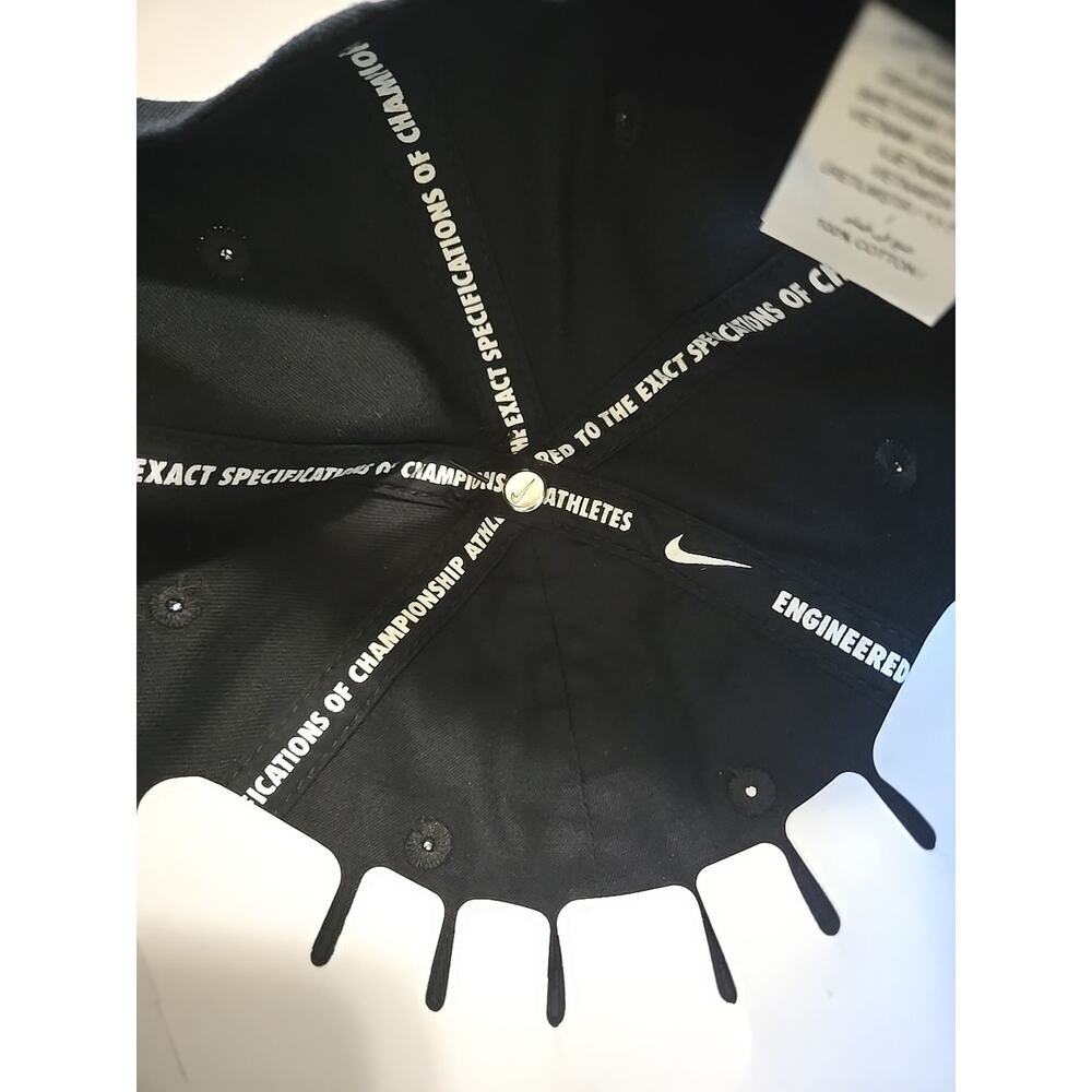 Nike San Francisco Giants Hat Adjustable Club Cap Series Black Color Relaxed Fit - Picture 8 of 11